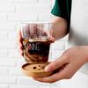 3Pcs Cup Coasters Beech Wood Tea Coffee Cup Mats Coaster for Drinks Hot Cup Pads Mug Coaster Table Placemats Kitchen Accessories