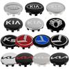 4 szt. 56 mm Do K3 K5 Rio Sportage Ceed 3 4 K6 Picanto Optima Sorento Sorento KX1 Akcesoria samochodowe Nakładki na środkowe koła samochodowe