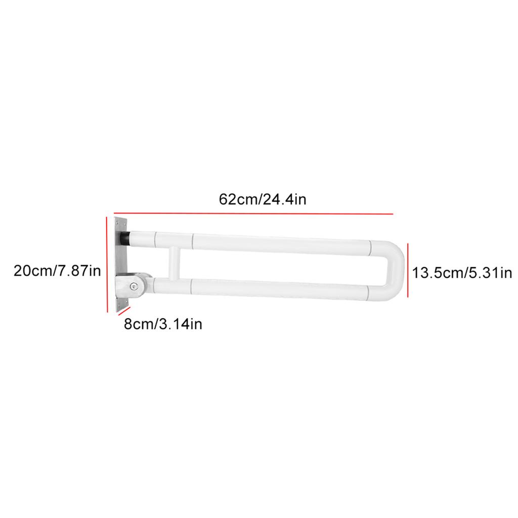 Toilet Support Safety Rail Grab Bar Anti Slip Bathroom Asisst Elderly Aid Handle
