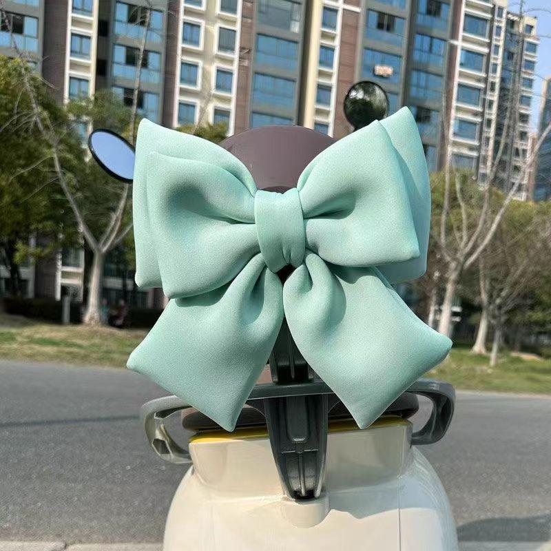 Aima Electric Bike Bow Decoration Rear Seat Ornament Sticker