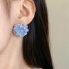 Ear Jewelry Bohemian Earrings Women Rose Sweet Flower Earrings Fashion Flower Stud Earrings  Party