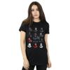 Star Wars: The Rise of Skywalker Womens/Ladies First Order Character Line Up Cotton Boyfriend T-Shirt