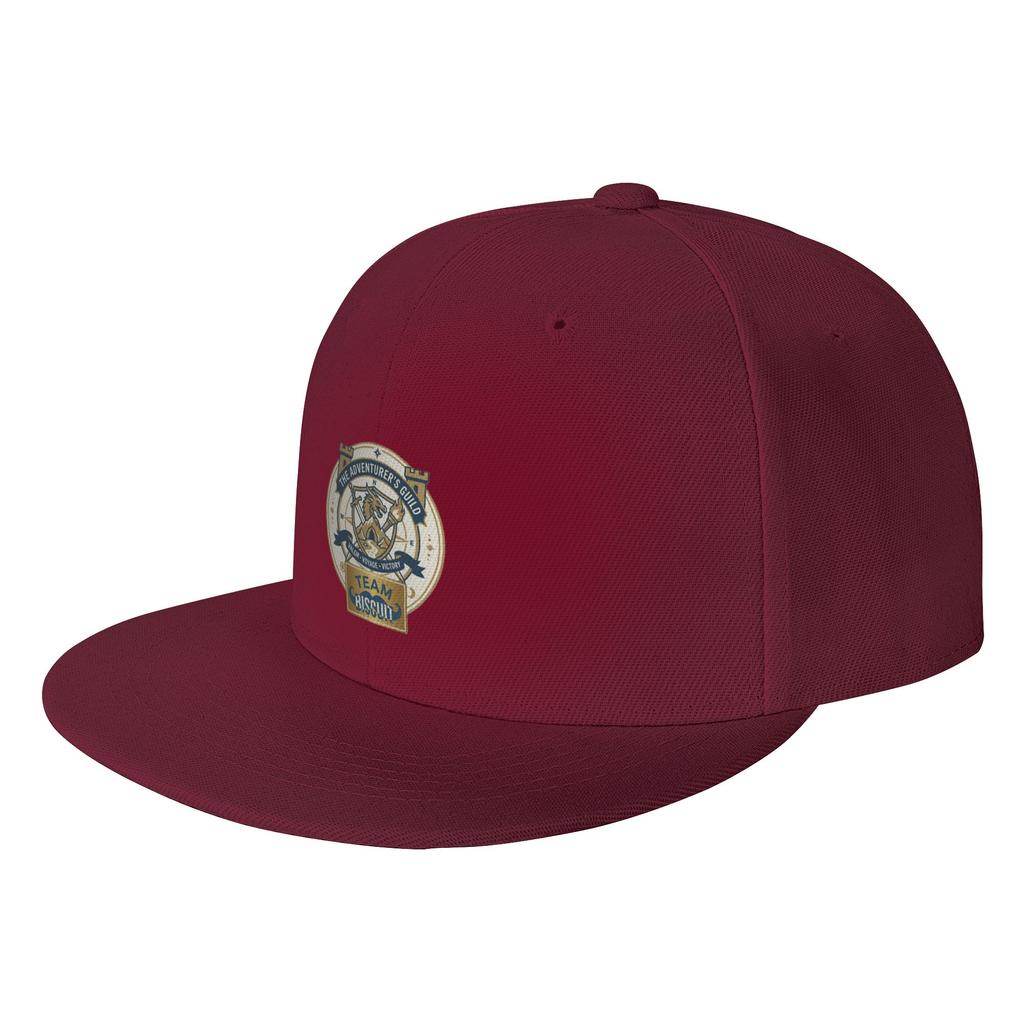 Fashion Adventurer s Guild  Team Biscuit  He Who Fights With Monsters Flat Brim Sun Hat  Hiking Caps For Women