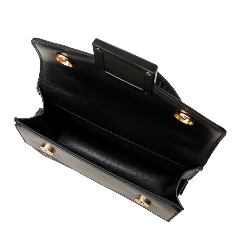 Damen einfache Textur klassische Handtasche neue vielseitige Umhängetasche Temperament modisch Pendler kleine quadratische Tasche Damen