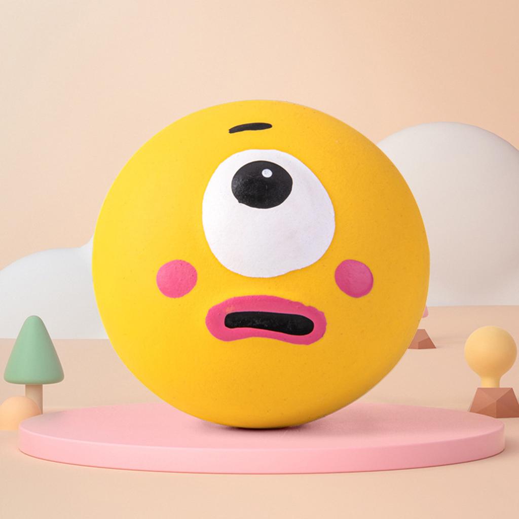 Pet Squeaky Toys Pet Ball Toys Dog Chewing Rubber Ball Cleaning Tooth Dog Chew Toy For Dogs Bite Resistant Sounder Pet Supplies