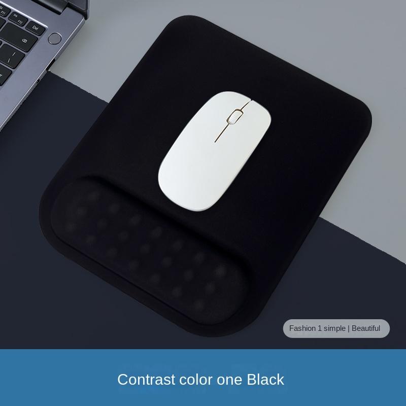 Mouse Pad with Wrist Rest Pad Ergonomic Anti-slip Silicone Base Gaming Accessories Mouse Pad Memory Foam Wrist Pad