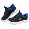 Skechers Kids Boys Fashion Comfortable Casual Versatile Low-Top Walking Shoes Baby sneaker Black 403904N-BKRY