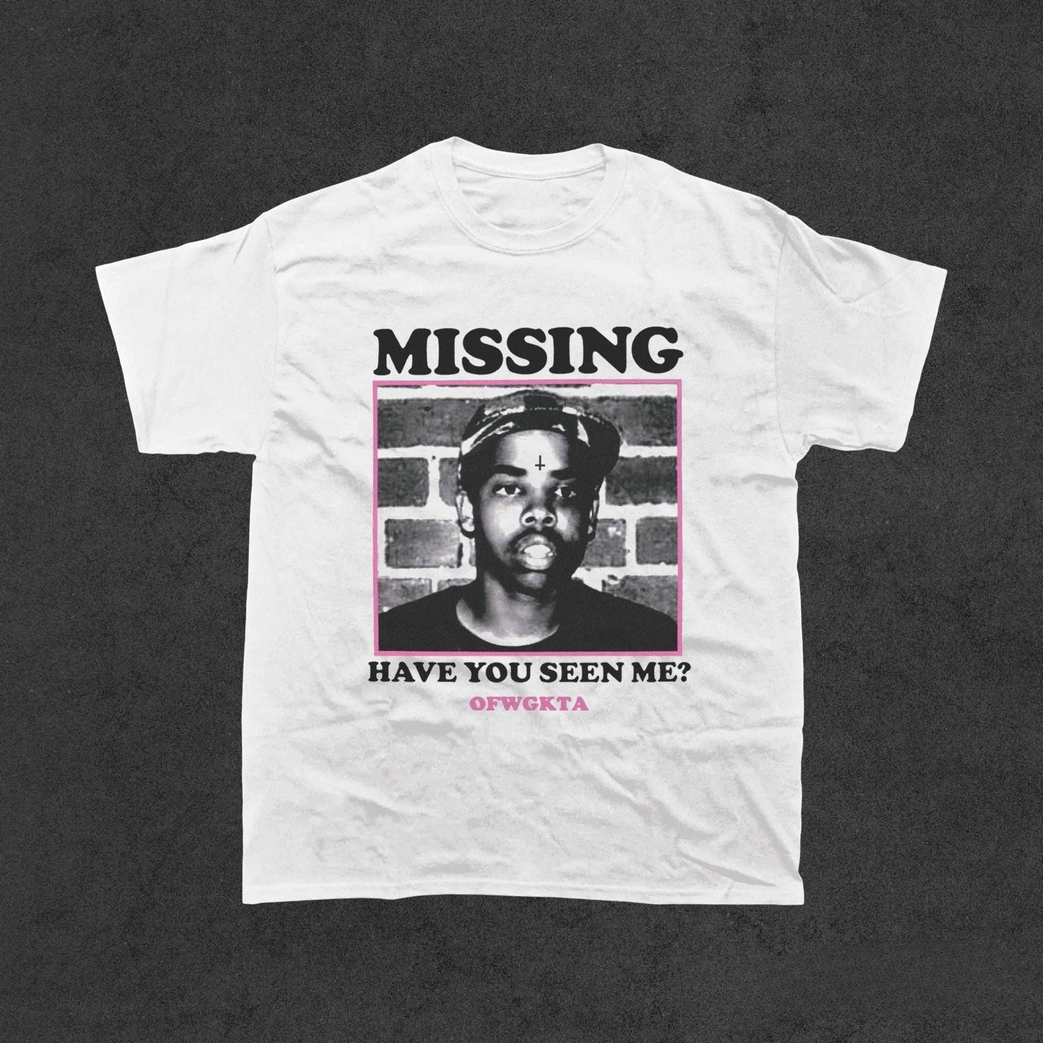 

OFWGKTA Earl Sweatshirt T-Shirt Men s Classic Missing Poster Print Retro Hip-Hop Streetwear Short Sleeve Casual Summer Top S разноцветный