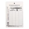 Bingyu Fire Equipment Inspection Record Cards