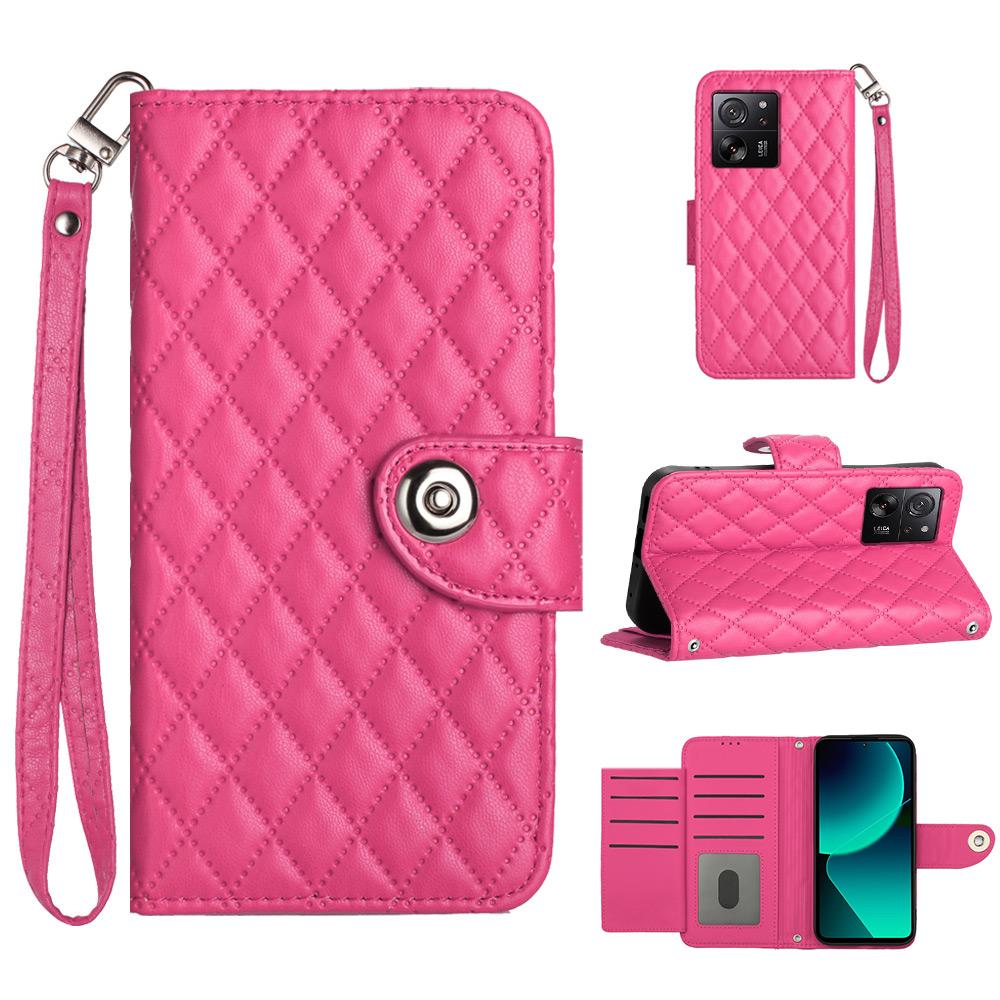 Multi Cards Solt Wallet Leather Book Bag Case For Xiaomi Redmi 13T 13C Note 12 Pro Plus 11 F5 12C 12s Pocket Purse Strap Cover