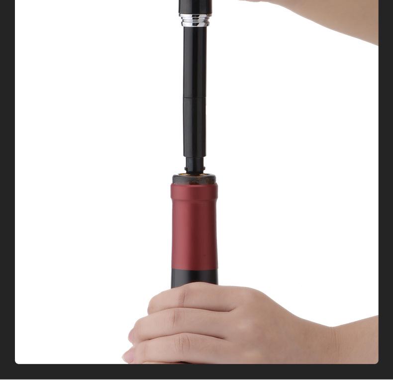 Pneumatic Needle Wine Bottle Opener: Pen-Shaped Manual Opener for Red Wine.