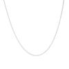 Sparkling Silver Bare Chain Plain Necklace Women's Summer 2025 New Light Luxury Niche Design Simple Collarbone Chain