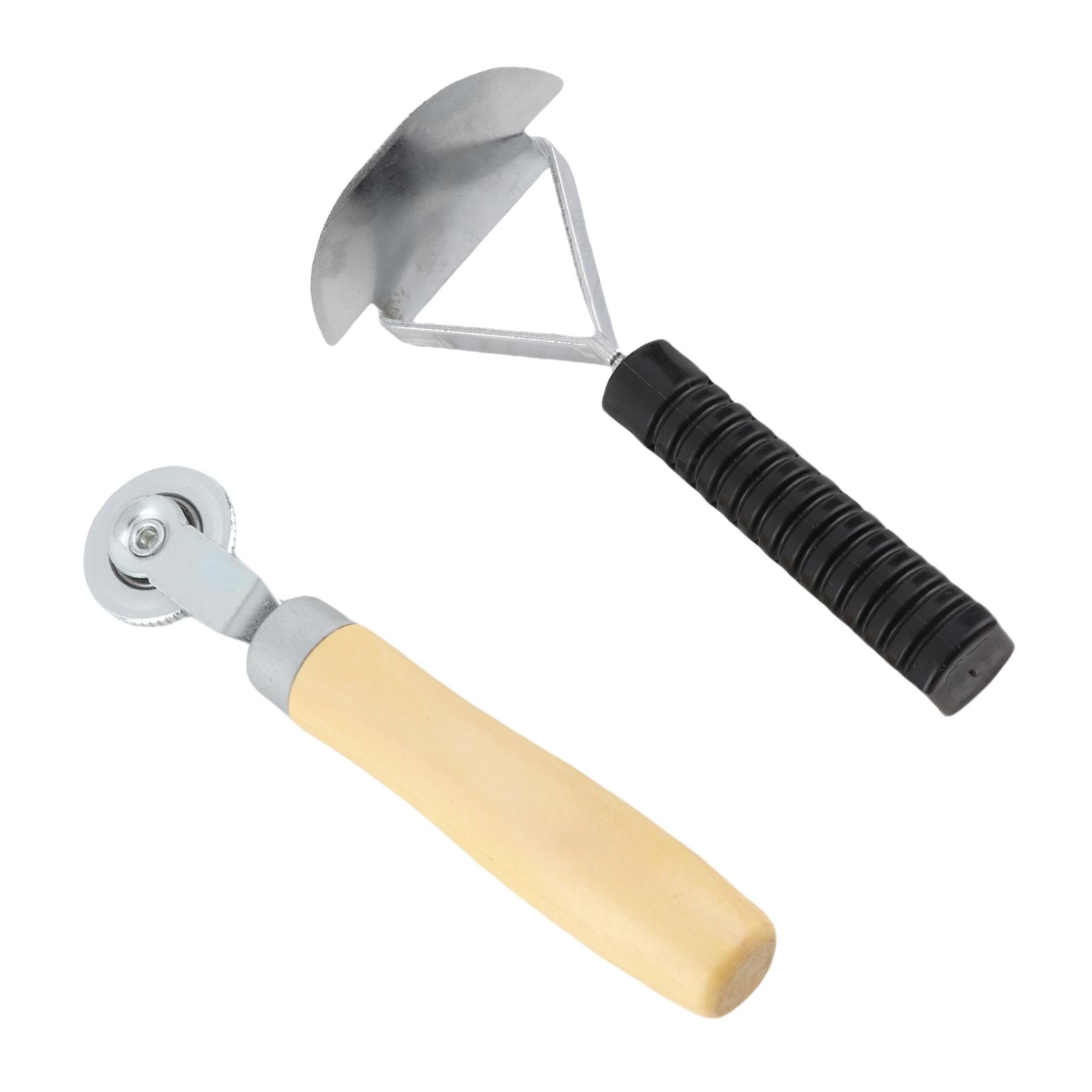 

6mm Tire Patch Roller Scraper Set Tyre Puncture Repair Tools Kit Tire Repair Grinding Accessories for Cars Motorcycles