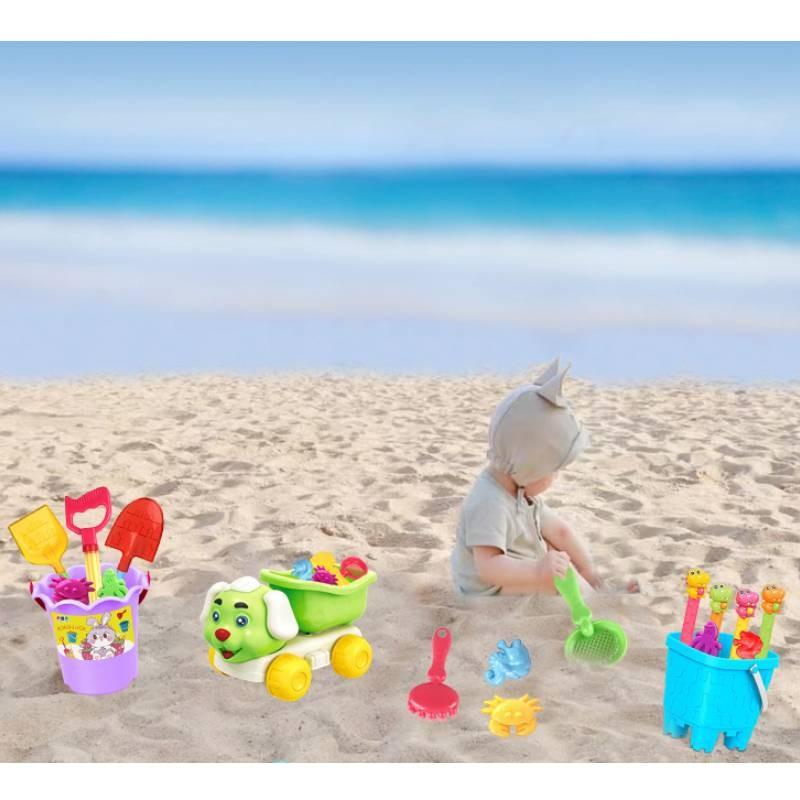 Interactive Spade Bucket Sandcastle Tools Construction Outdoors Toys Creativity