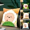 Weslie Cartoon Anime Pillow Case Fashion Square Pillowcase Bedroom Sofa Room Ins Decoration Leisure