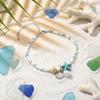 Bohemian Starfish Shell Beaded Bracelet For Women Girls Handmade Rice Beads Conch Bracelets Summer Beach Vacation Party Jewelry