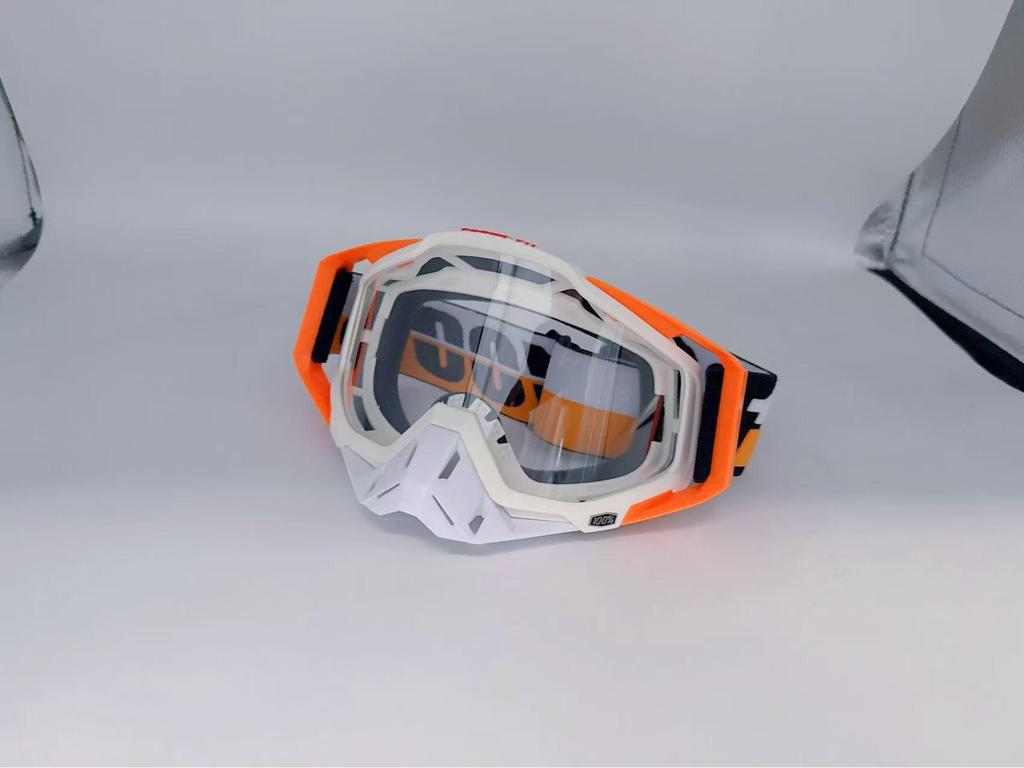 Gafas de Moto y Esquí a Prueba de Viento Transfronterizas: 100% Todoterreno, Equitación al Aire Libre y Protección para Descenso