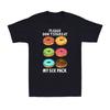 Please Don't Stare At My Six Pack Donuts Abs Six Pack Workout Men's T-Shirt