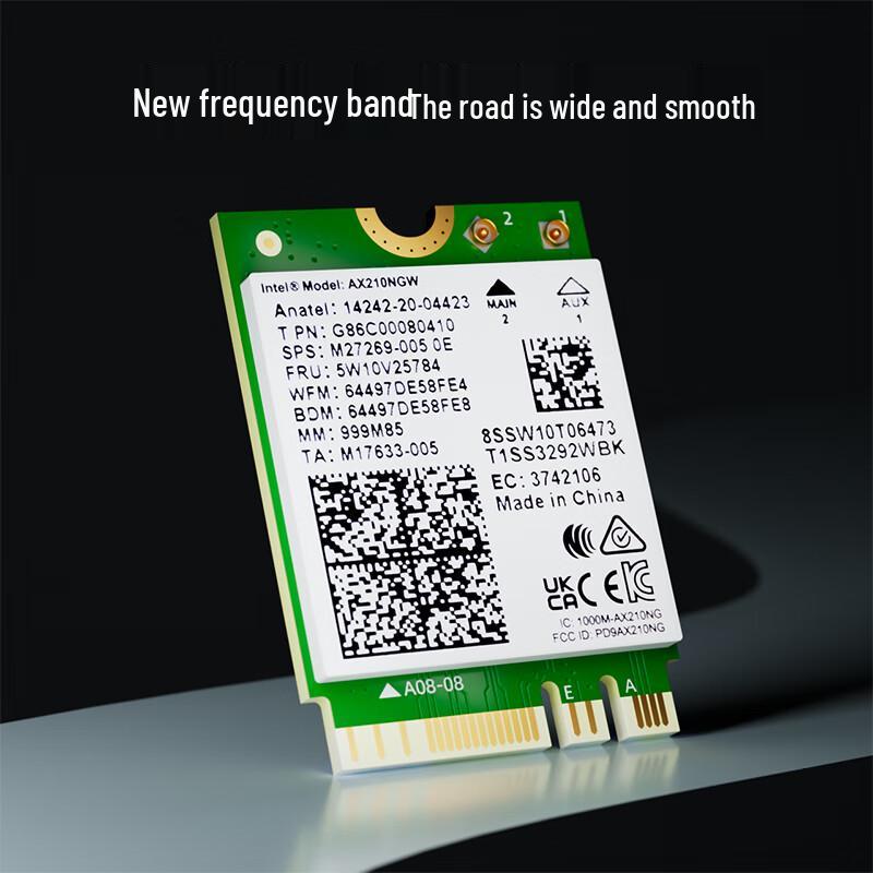 MOGE AX210 WiFi 6E M.2 Tri-Band Wireless Card with BT 5.3 (CN version)