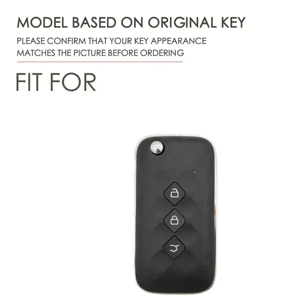 3 Tasten TPU Flip Auto Fernbedienung Schlüsselhülle Abdeckung Fob Schalenhalter Für Wuling Star 2024 Innenraum Auto Zubehör