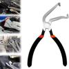 8 Inch 60 Degree Electrical Disconnect Pliers For Automotive Connectors Sensors Angled Wire Removal Tool