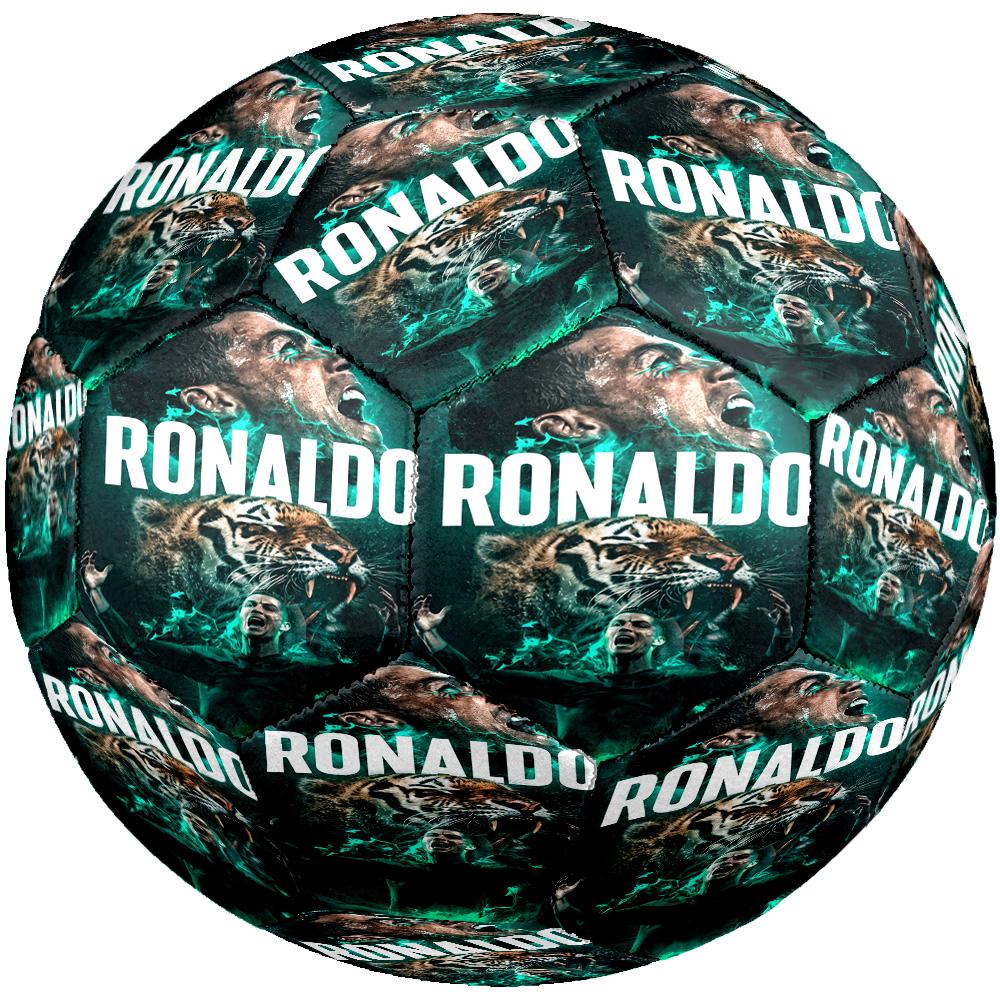 Ronaldo's Celebration Moment Size 5 Soccer Football Machine-Stitched Indoor/Outdoor Universal Football Unique Gift for Soccer Lovers