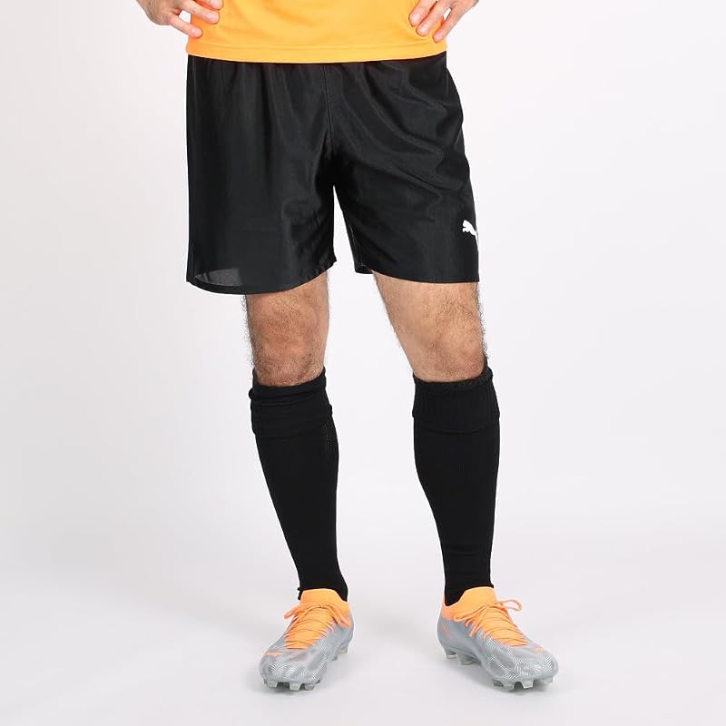 PUMA (Puma) Men's Soccer Half Shorts 729969, Fall/Winter 2024 Color: Black (03), Size M