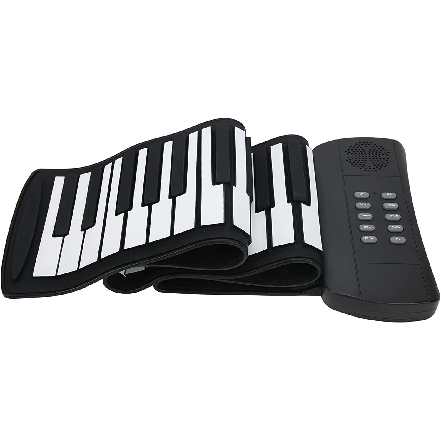 

Функция записи в свернутом виде. Удобное пианино с ручкой и 61 клавишей для электронных музыкальных инструментов.