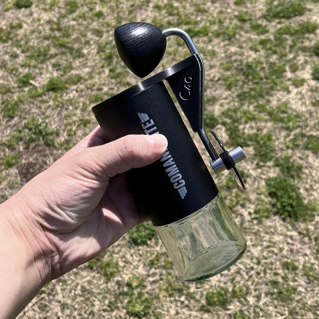 BERGBUCH Comandante Crank Holder for C40, C60, X25, and Other Coffee Grinders (Black, C40 (Mk4Mk3))