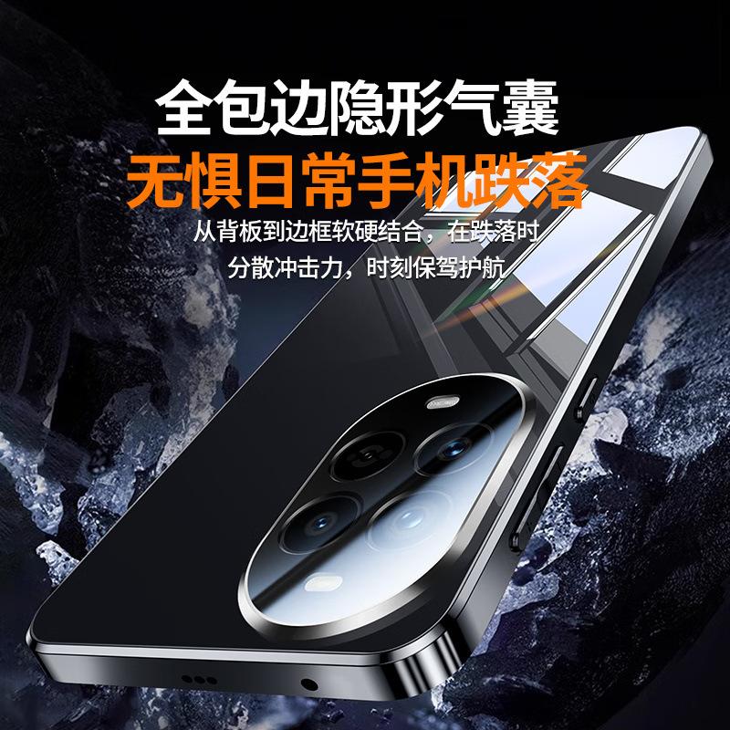 [Mirror Glass] Applicable To Huawei Nova11 Mobile Phone Case Pro New Lens All-inclusive Anti-drop  Case for Men