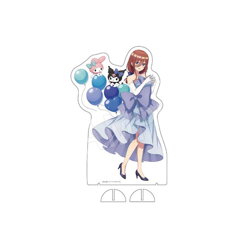 

The Quintessential Quintuplets x My Melody & Kuromi Miku Big Acrylic Figure Stand Balloon & Ribbon ver.