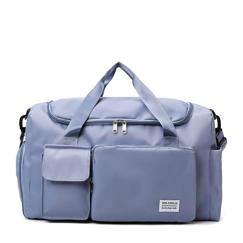 

Дорожная сумка Влажная и сухая разделительная сумка для занятий йогой и фитнесом синий