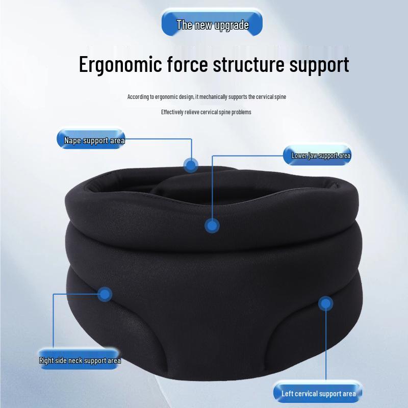 Japanese Adjustable Neck Brace: Breathable, High-Elastic Support for Cervical Spine and Head Posture