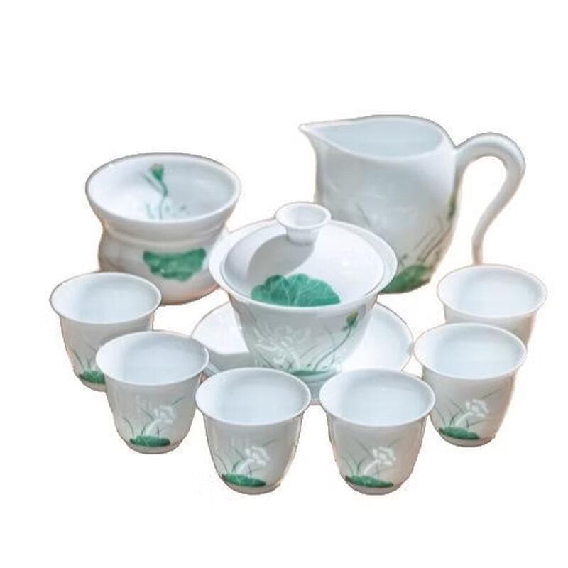 Handun Linglong Hollow Ceramic Kung Fu Tea Set