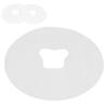 100Pcs Disposable Face Covers for Massage Soft Breathable Comfortable Skin Friendly Water Absorption Face Pillow Cover