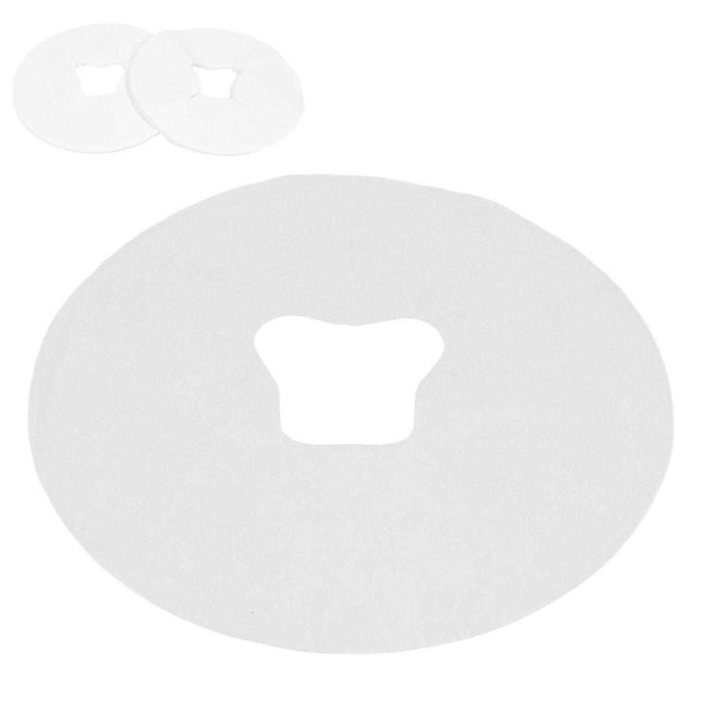 100Pcs Disposable Face Covers for Massage Soft Breathable Comfortable Skin Friendly Water Absorption Face Pillow Cover