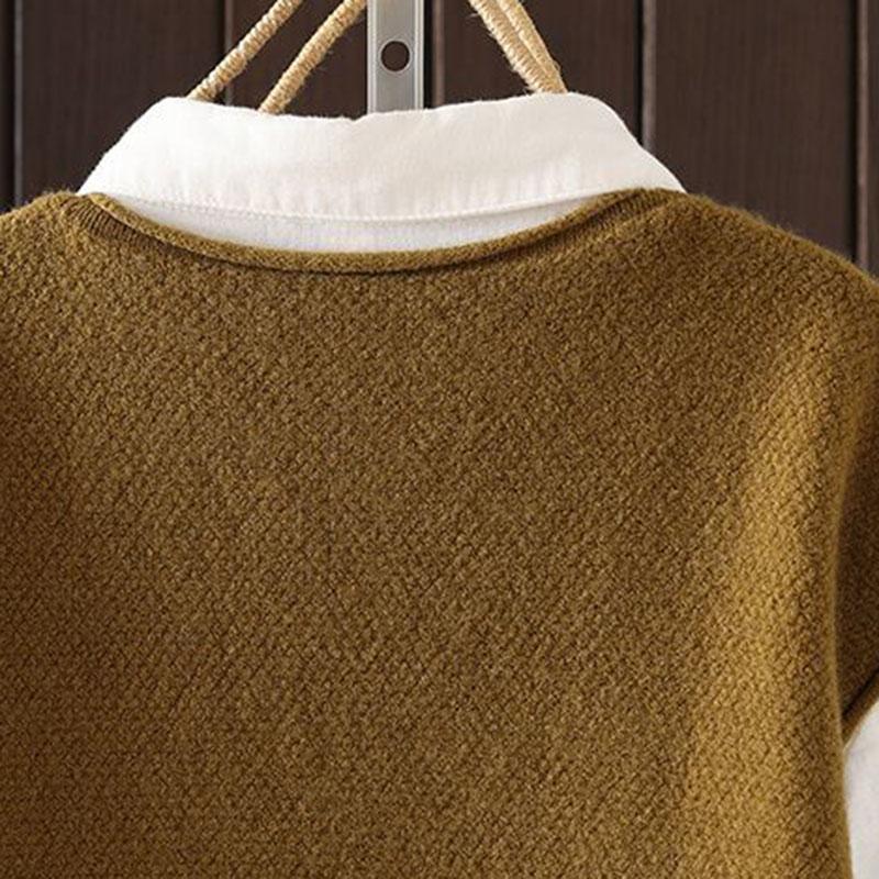 Vest for Women Cotton Summer Outerwear Tops Knitted Sleeveless Sweater Oversize Casual V-neck Vest