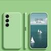 Για Samsung Galaxy S23 Ultra Θήκη Samsung Galaxy S22 S23 Ultra Κάλυμμα Αντικραδασμική Υγρή Σιλικόνη TPU Κάλυμμα Τηλεφώνου Samsung S23 Ultra
