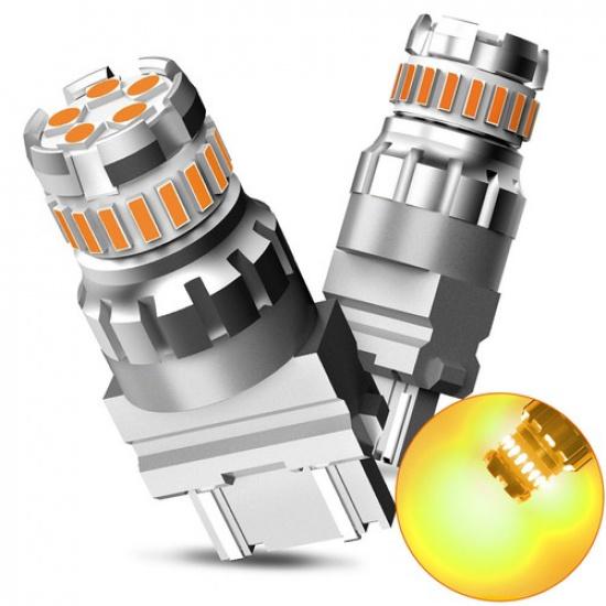 AUXITO 3157 4057 4157 Amber LED Turn Signal Blinker DRL Parking Light Lamp Lamps