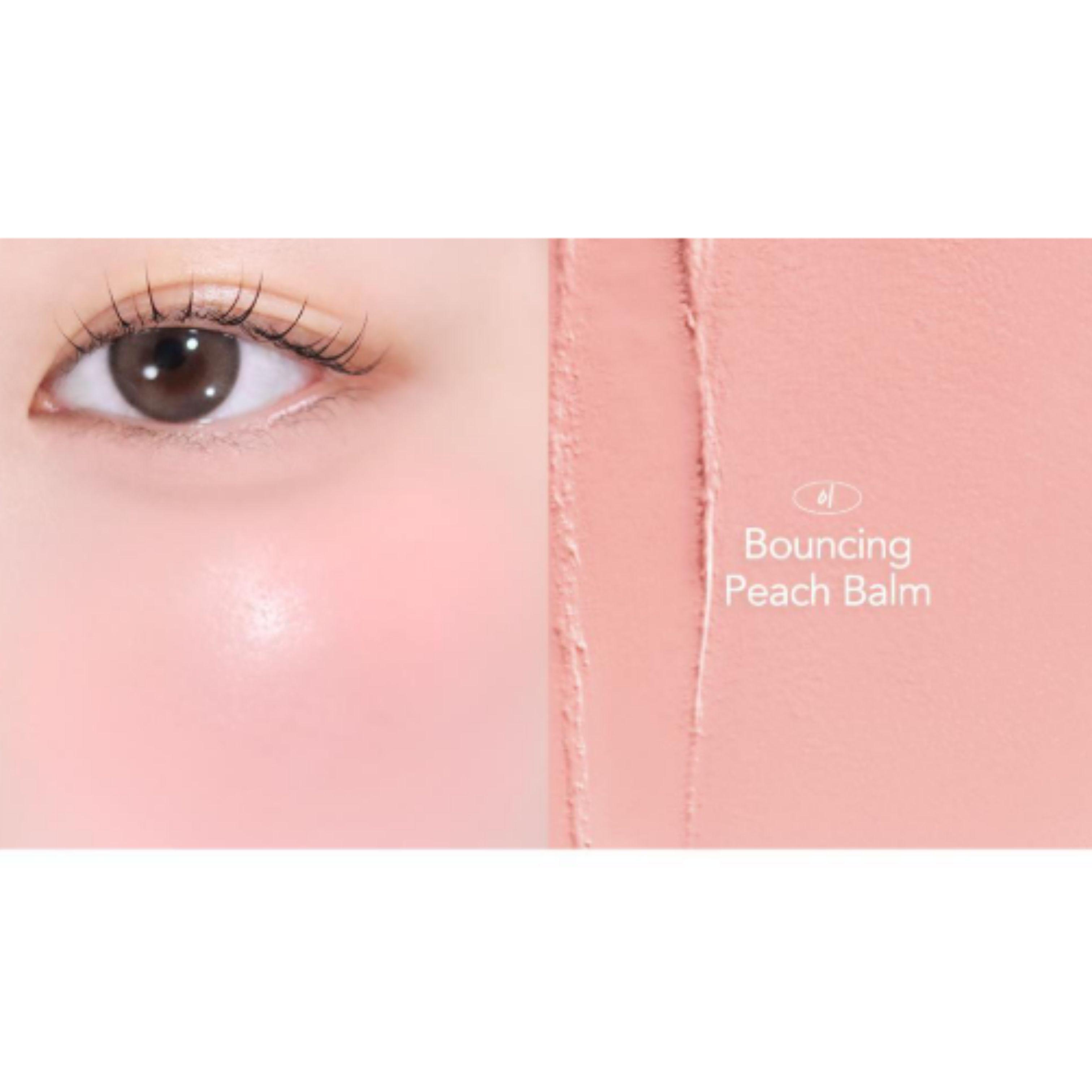 VDL Cheek Stain Blusher Balm 5.5g 5colors 01 Bouncing Peach Balm