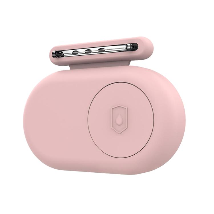 Waterproof Silicone Shockproof Protective Case With Metal Brooch Pin For Samsung Galaxy Smart Tag 2 Tracker