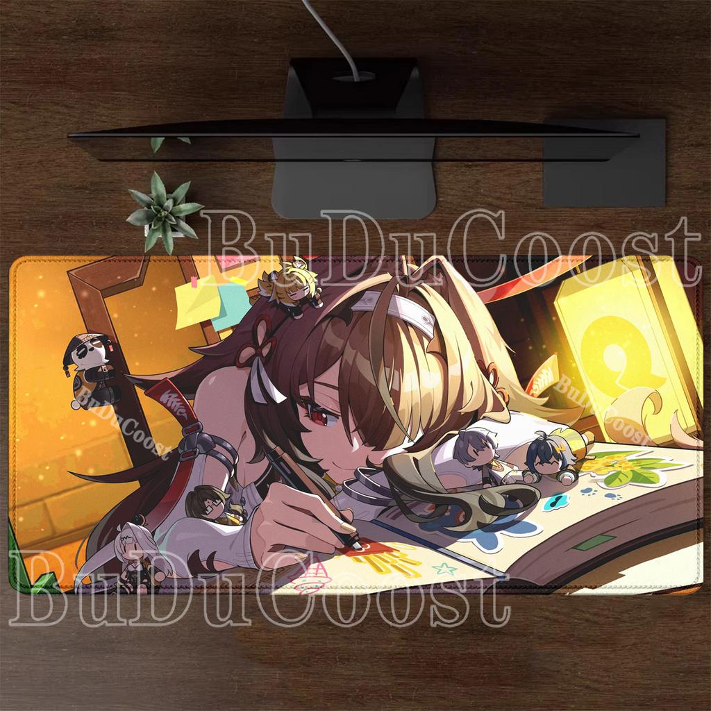 New Character Sexy Ye Shunguang Mouse Pad Anime Girl Zenless Zone Zero ZZZ Gaming Nonslip Base Mousepad Office Keyboard Desk Mat
