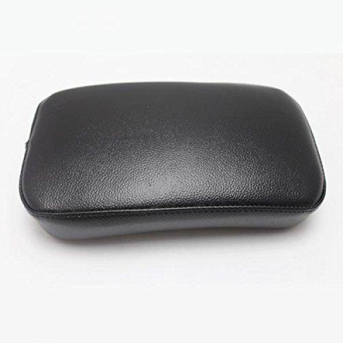 

Karun Motorcycle Pillion Pad Seat with 6 Suction Cups, Artificial Leather, for Dyna, Sportster, Softail, and Touring