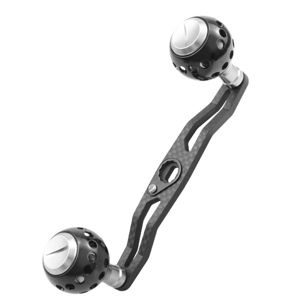 Manovella per Mulinello da Pesca Manovella Potenziata Pomello Metallico per Baitcasting Impugnatura per Jigging Set di Parti di Ricambio per Mulinello da Pesca