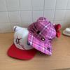Niche Cat Baseball Cap Women's New Cute Yk Subculture Bow Spice Girl Style Cap