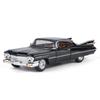 Boxed 1:32 Retro Cadillac Rocket Alloy Car Model with Sound & Light, Pull-back Toy Ornament.