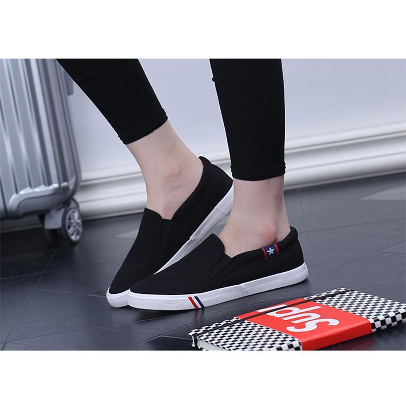 Herren-Freizeitschuhe, atmungsaktiv und leicht, All-Match-Herren-Leinwandschuhe, Damen-Lazy-Schuhe