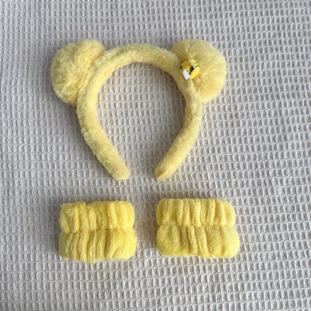 Plush Bear Ear Hairhoop Cartoon Ear Headband Cosplay Costume Halloween Party Lovely Headdress Adult Kids Funny Barrettes