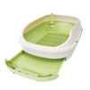 Double-Layer Mesh Cat Litter Box - Large Semi-Closed Mischief Maker