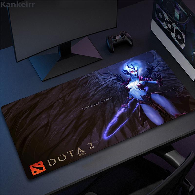 Dota 2 Mauspads Großes Tastaturpad Schreibtisch Gaming Mauspads Laptop Anti-Rutsch Büro Naturkautschuk Gamer Schreibtisch dota2 Mauspads PC